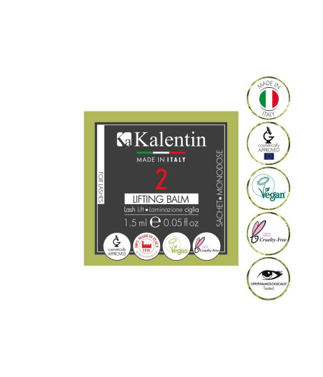 KALENTIN LIFTING BALM VEGANO 2 MONODOSE (LAMINAZIONE CIGLIA)