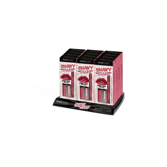 ESPOSITORE LIP TRIO MATTE (LIPSTICK+LIP LINER+LIP GLOSS) 12 PZ