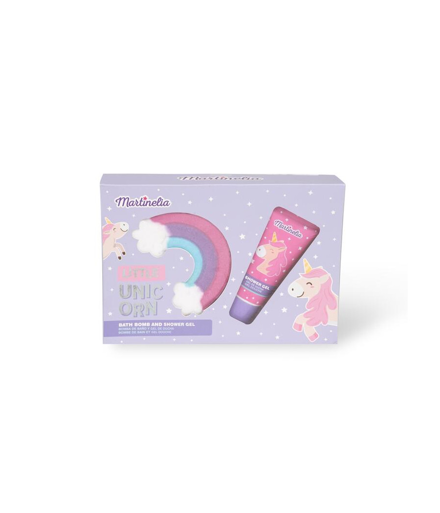 SET REGALO UNICORNO  2PZ. (BOMBA DA BAGNO+ BODY LOTION)