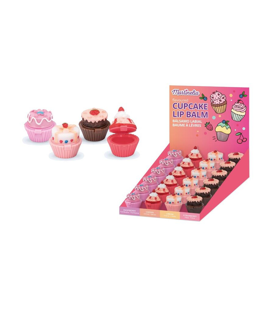 ESPOSITORE LIP BALM CUPCAKES 24PZ.