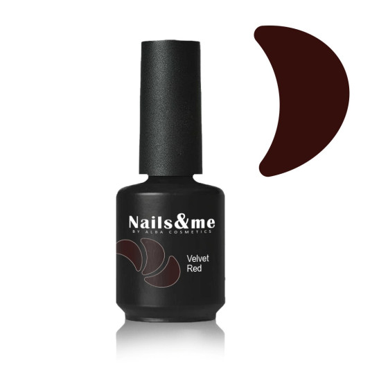 SMALTO GEL SEMIPERMANENTE VELVET RED HEMA FREE 15 ML