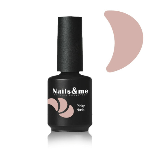 SMALTO GEL SEMIPERMANENTE PINKY NUDE HEMA FREE 15 ML