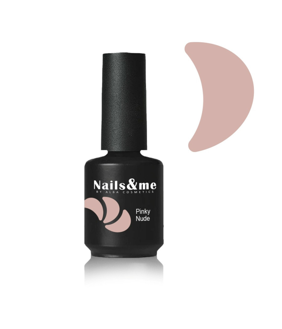 SMALTO GEL SEMIPERMANENTE PINKY NUDE HEMA FREE 15 ML