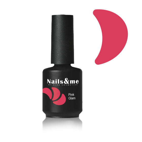 SMALTO GEL SEMIPERMANENTE PINK GLAM HEMA FREE 15 ML