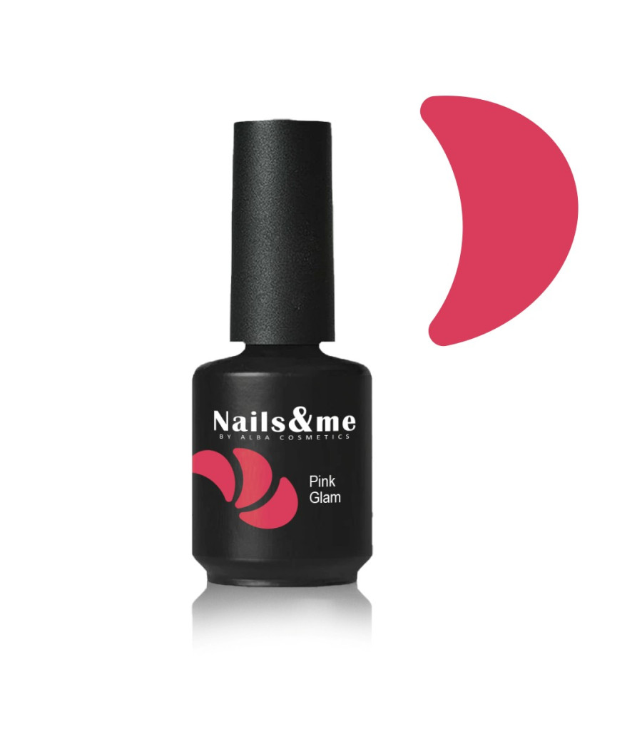 SMALTO GEL SEMIPERMANENTE PINK GLAM HEMA FREE 15 ML
