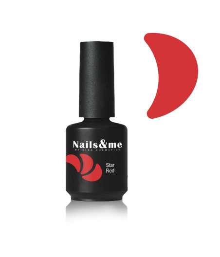 SMALTO GEL SEMIPERMANENTE STAR RED HEMA FREE 15 ML