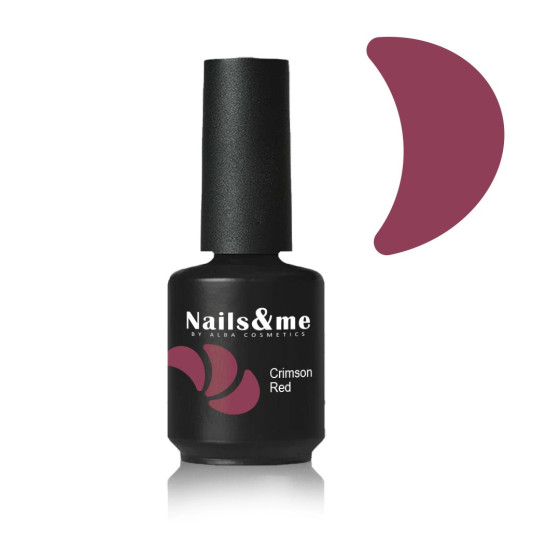 SMALTO GEL SEMIPERMANENTE CRIMSON RED HEMA FREE 15 ML
