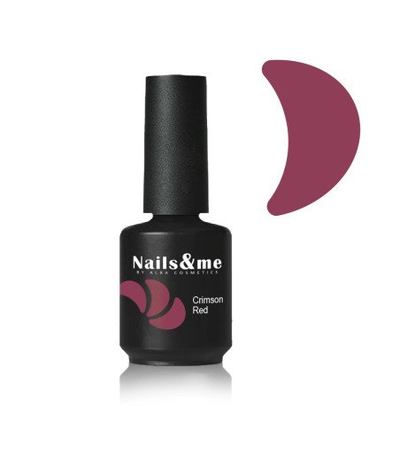 SMALTO GEL SEMIPERMANENTE CRIMSON RED HEMA FREE 15 ML