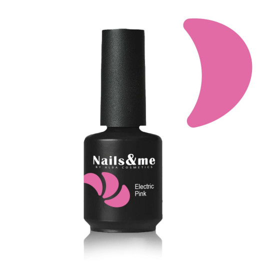 SMALTO GEL SEMIPERMANENTE ELECTRIC PINK HEMA FREE 15 ML