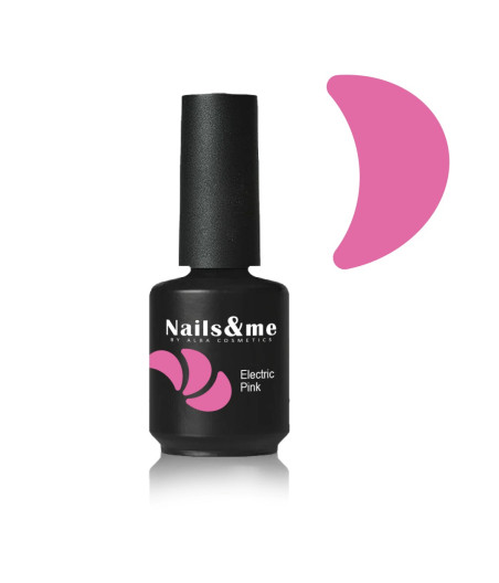 SMALTO GEL SEMIPERMANENTE ELECTRIC PINK HEMA FREE 15 ML