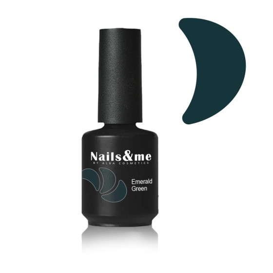 SMALTO GEL SEMIPERMANENTE EMERALD GREEN HEMA FREE 15 ML