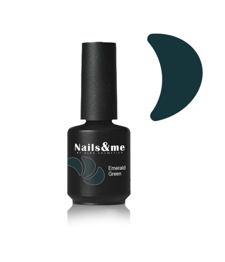 SMALTO GEL SEMIPERMANENTE EMERALD GREEN HEMA FREE 15 ML