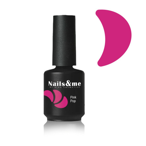 SMALTO GEL SEMIPERMANENTE PINK POP HEMA FREE 15 ML