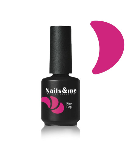 SMALTO GEL SEMIPERMANENTE PINK POP HEMA FREE 15 ML