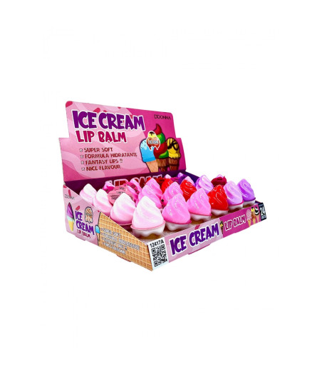 ESPOSITORE LIP BALM ICE CREAM 24 PZ
