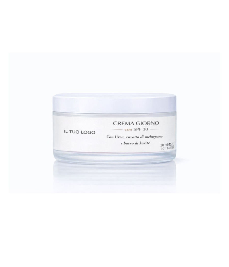 CREMA VISO GIORNO CON SPF 30 - ETICHETTA PERSONALIZZATA