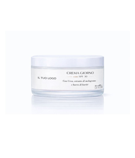 CREMA VISO GIORNO CON SPF 30 - ETICHETTA PERSONALIZZATA