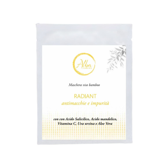 MASCHERA MONOUSO IN BAMBOO RADIANT ANTIMACCHIE