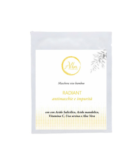 MASCHERA MONOUSO IN BAMBOO RADIANT ANTIMACCHIE