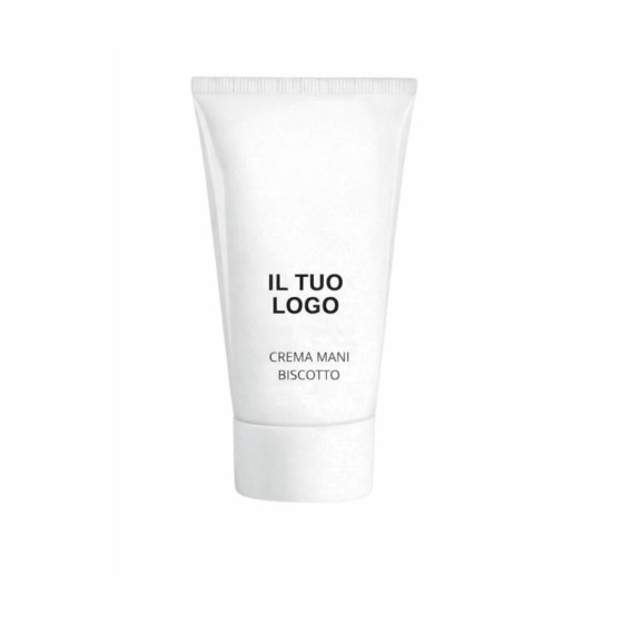 CREMA MANI NUTRIENTE BISCOTTO 50 ML- ETICHETTA PERSONALIZZATA