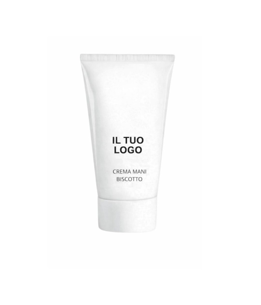 CREMA MANI NUTRIENTE BISCOTTO 50 ML- ETICHETTA PERSONALIZZATA