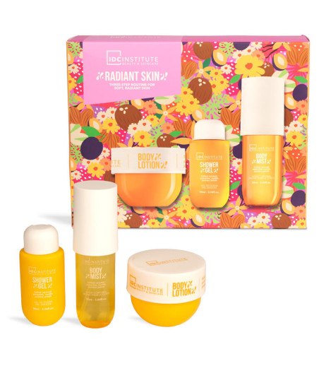 RADIANT SKIN GLOW BODY RITUAL SET (SHOWER GEL+ BODY LOTION+ BODY MIST)