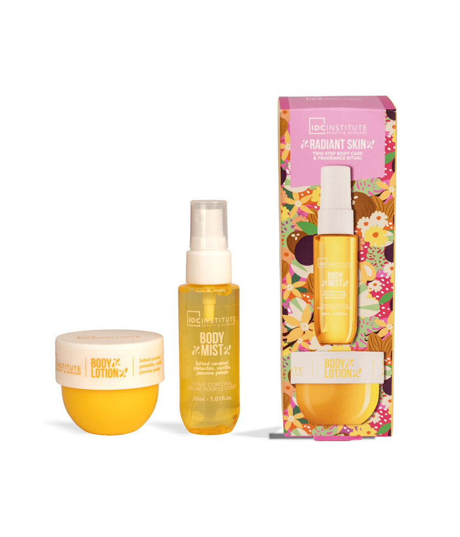 SKIN -RADIANT BRIGHT DUO (BODY MIST+BODY CREAM)
