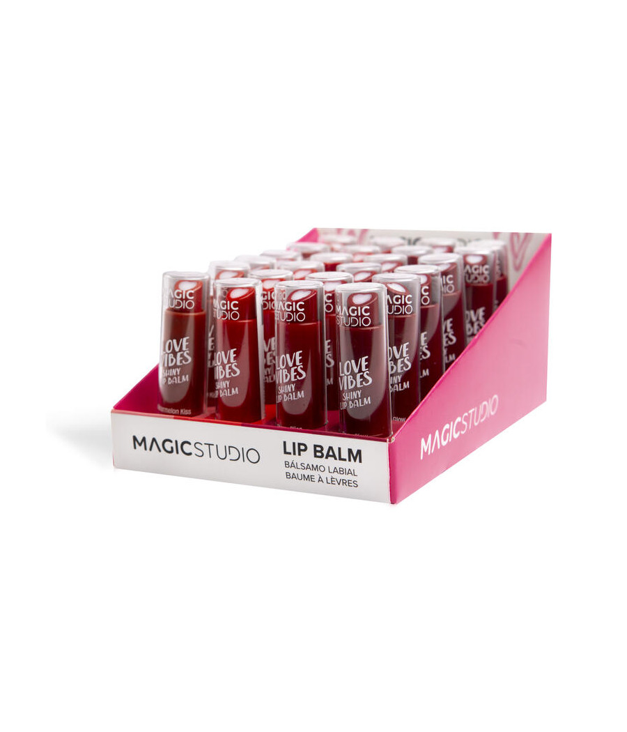 ESPOSITORE LOVE VIBES HEART LIP BALM 24PZ.