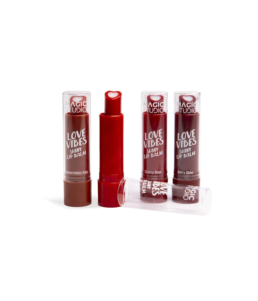 ESPOSITORE LOVE VIBES HEART LIP BALM 24PZ.