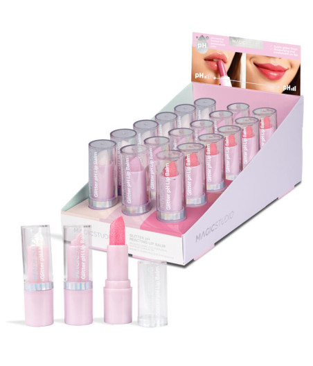 ESPOSITORE LIP BALM PH GLITTER 18PZ