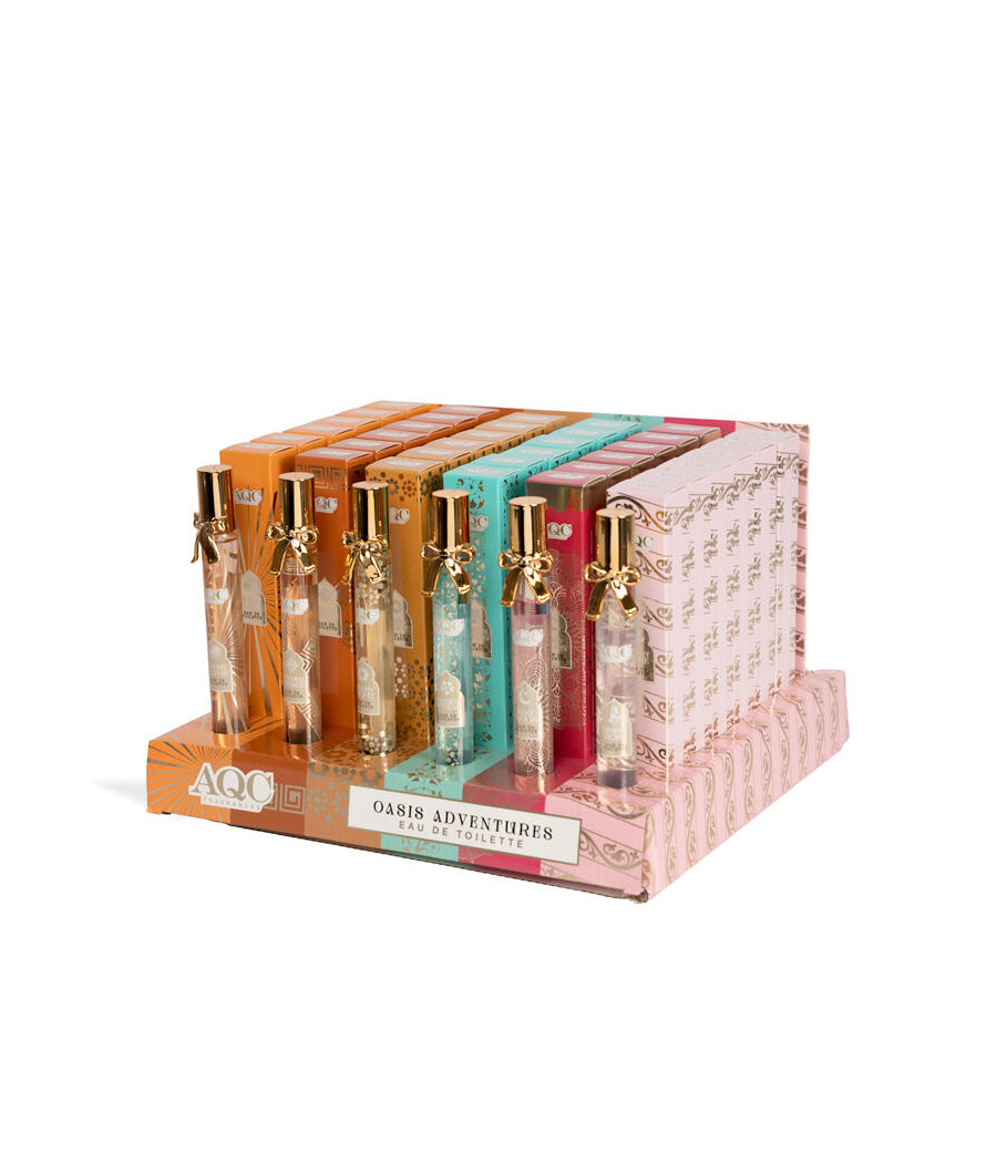 ESPOSITORE AQC FRAGRANCES OASIS ADVENTURES ASSORTED 36 PZ+TESTER