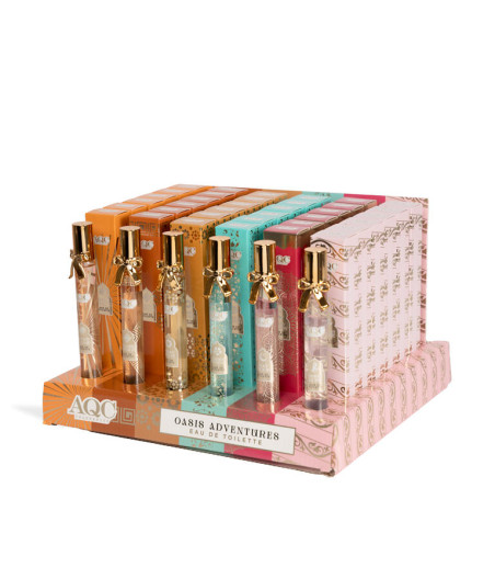 ESPOSITORE AQC FRAGRANCES OASIS ADVENTURES ASSORTED 36 PZ+TESTER
