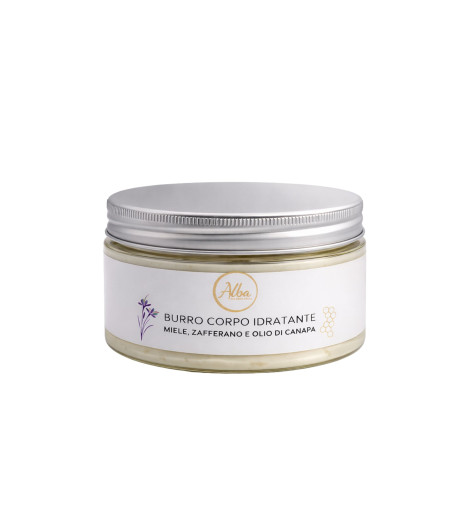 BURRO CORPO SUPER IDRATANTE MIELE,ZAFFERANO, OLIO DI CANAPA 200ML