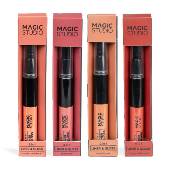 ESPOSITORE 2 IN 1 LIP SET-MATITA & GLOSS 24PZ.