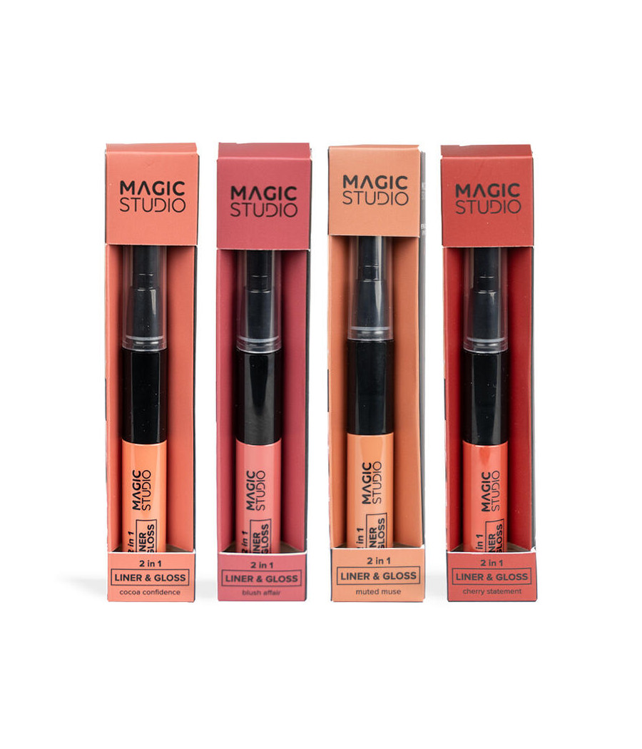 ESPOSITORE 2 IN 1 LIP SET-MATITA & GLOSS 24PZ.