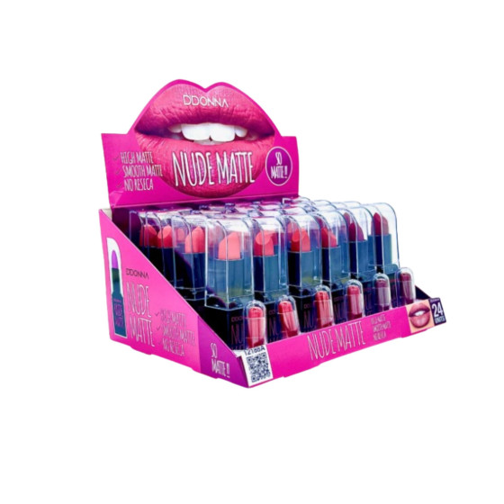 ESPOSITORE LIPSTICK NUDE MATTE A 24PZ.