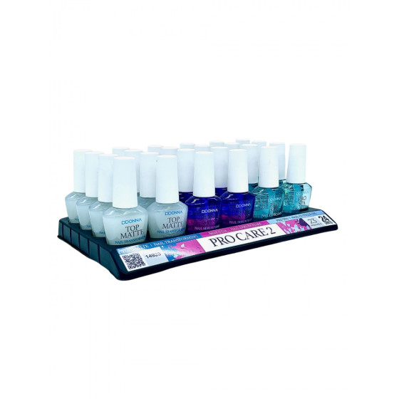 ESPOSITORE SMALTO EFFETTO GEL CURATIVO 24PZ.