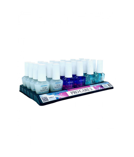 ESPOSITORE SMALTO EFFETTO GEL CURATIVO 24PZ.