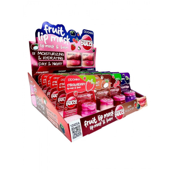 ESPOSITORE LIP MASK & BALM FRUIT 24PZ.