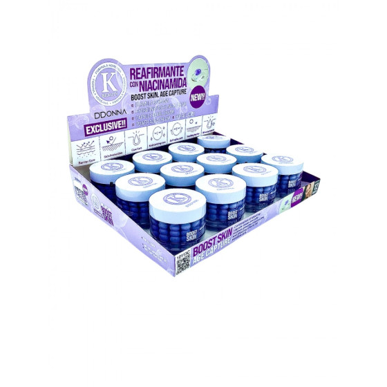 ESPOSITORE CREMA VISO CON SFERE NIACINAMIDE 12PZ.