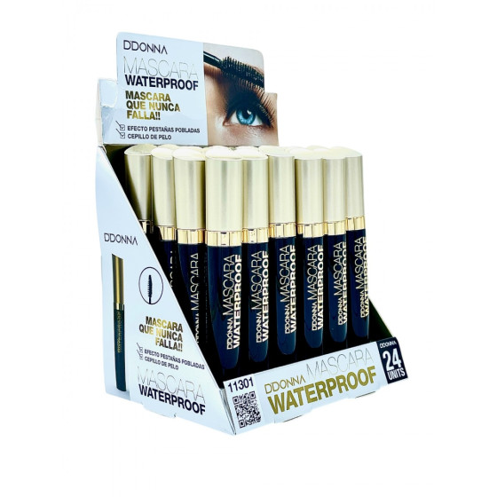 ESPOSITORE MASCARA WATERPROOF BLACK 24 PZ
