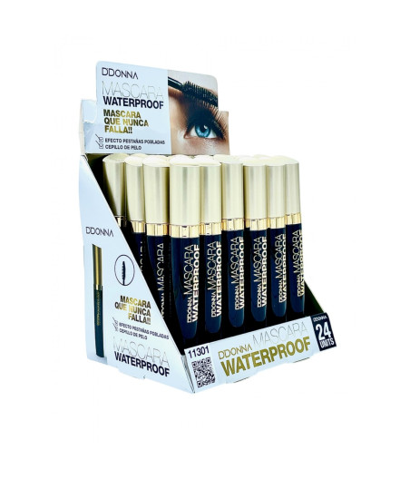 ESPOSITORE MASCARA WATERPROOF BLACK 24 PZ
