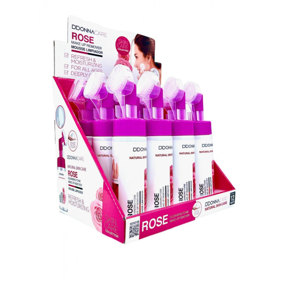 ESPOSITORE MAKE UP REMOVER ROSA MOSQUETA 12 PZ