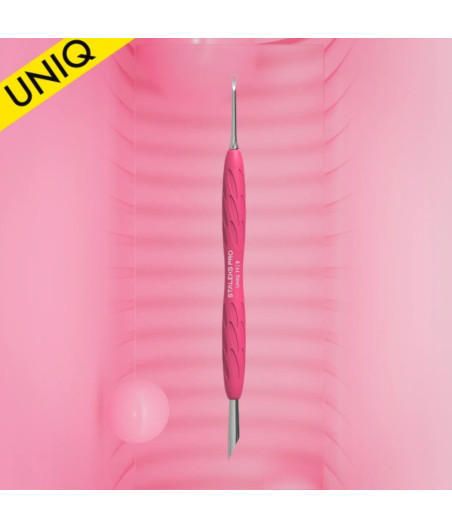 SPATOLA PER MANICURE  UNIQ 11 TYPE 2Y CON MANICO IN SILICONE