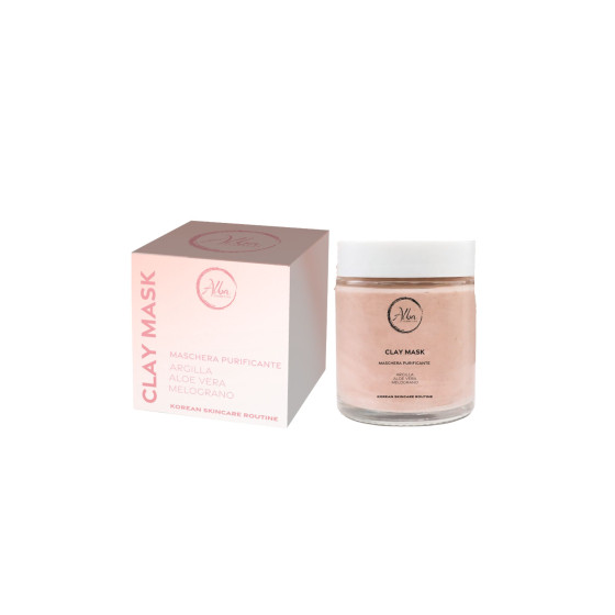 CLAY MASK MASCHERA PURIFICANTE VISO ARGILLA SKINCARE COREANA 100 ML