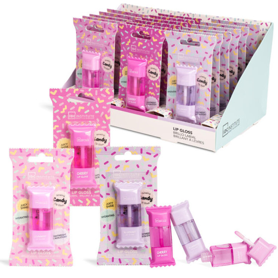 ESPOSITORE LIPGLOSS CANDY 18PZ.