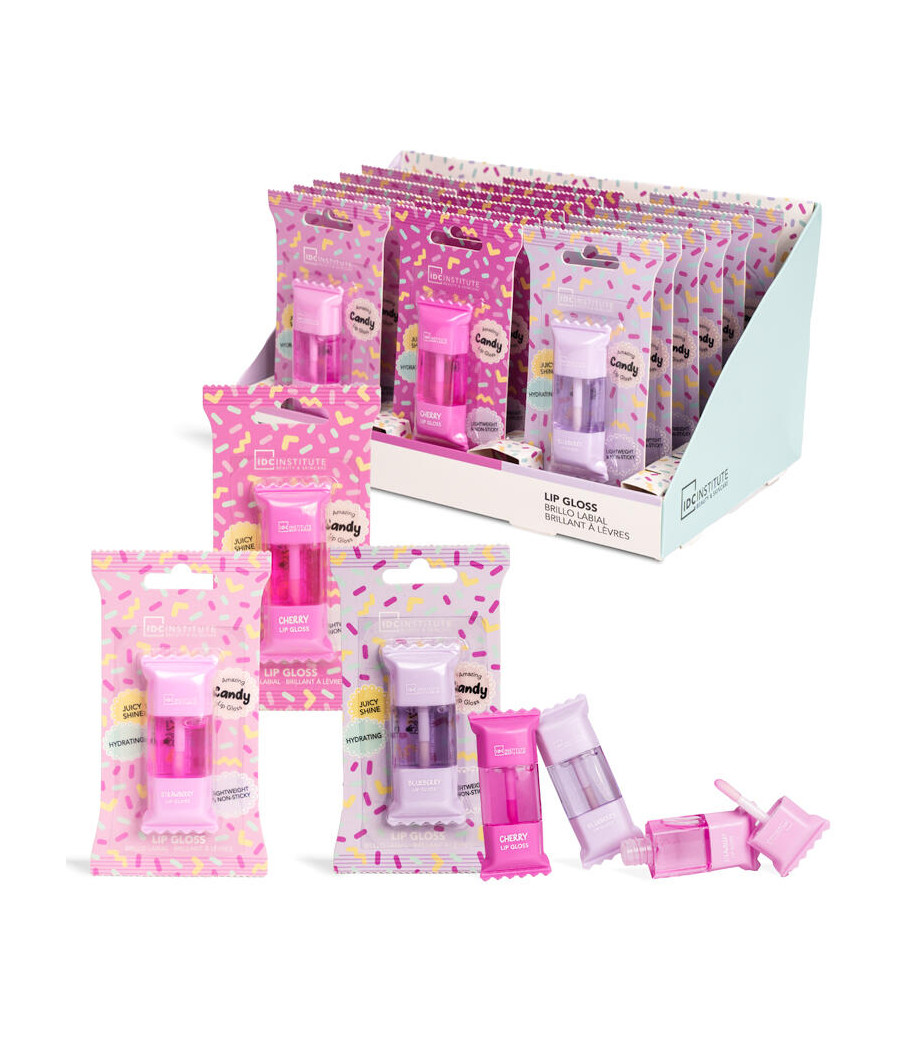 ESPOSITORE LIPGLOSS CANDY 18PZ.