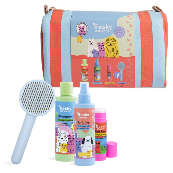 TRESKY&FRIENDS PET TRAVEL CARE KIT 5PZ.