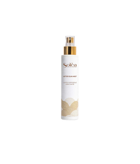 LATTE DOPOSOLE SPRAY IDRATANTE MELOGRANO, FRAGOLA OLIO DI COCCO E TE' VERDE