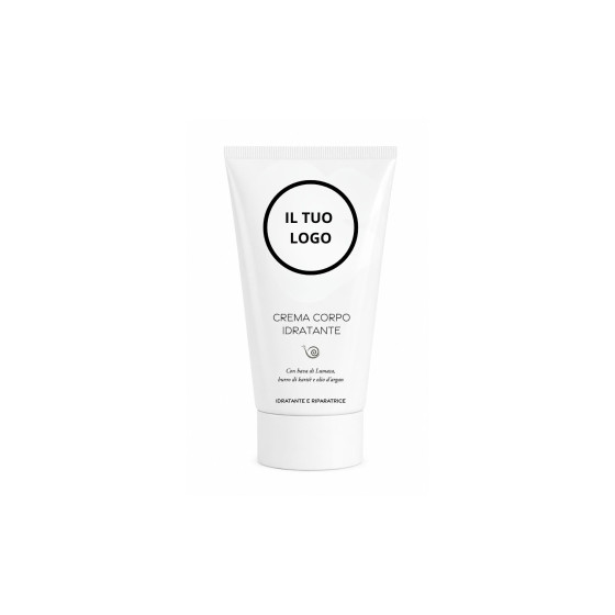 CREMA CORPO CON BAVA DI LUMACA 30 ML -ETICHETTA PERSONALIZZATA